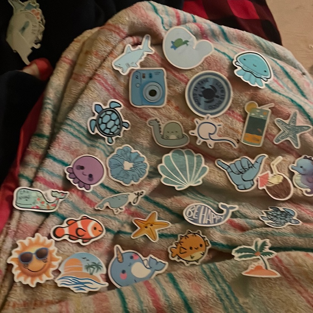 Stickers Laying around